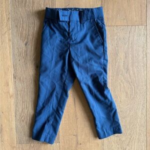 Boys Navy Dress Pants - slim fit - Size 3